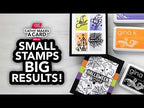 Simon Says Clear Stamps Homespun Halloween 2509ssc Cathy Zielske Small Stamps Big Results