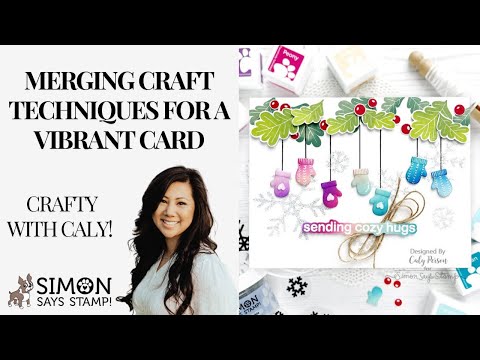 Simon Says Stamp Snowflakes Adhesive Transfers st0121