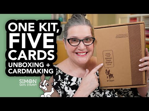 Simon Says Stamps Dies and Stencil Two-Step Simple Leaves set883ts Thankful Cards | Cathy Zielske Tutorial