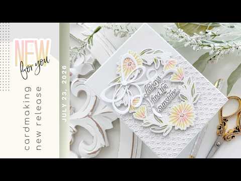 Simon Says Stamp Double Loop Bow Wafer Dies 1557sd Beautiful Moments Pretty Papercrafting: Making an Elegant Daisy Wreath Card the Easy Way Tina Smith