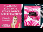 Simon Says Stencils and Dies White Fusion set953wf Rain or Shine Yana Smakula
