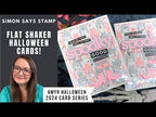 Simon Says Stamp Set of 3 Stencils Houndstooth Bats 1059st *