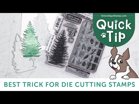 Tim Holtz Cling Rubber Stamps Jolly Holiday cms474 video