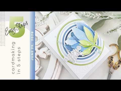 Simon Says Stamp Circle Frames Wafer Dies 1646sd Shine On The Easiest Way to Blend Multi-Colored Flowers | Simon Says Stamp Shine On Tina Smith