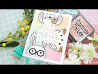 Tim Holtz Distress Mini Ink Pad Dried Marigold Ranger TDP39921 Blended Background Card Video