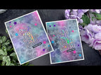 Simon Says Stamp Embossing Folder Circle Hoops sf322 Out of This World