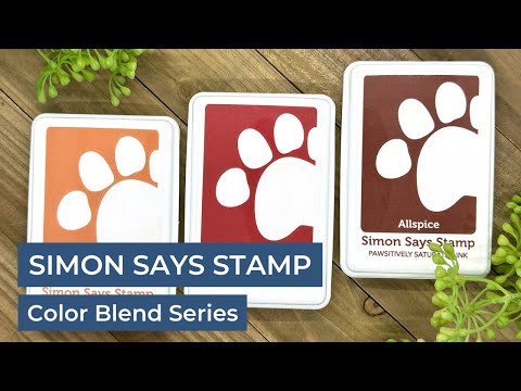 Simon Says Stamp Pawsitively Saturated Ink Trio 22 All The Joy