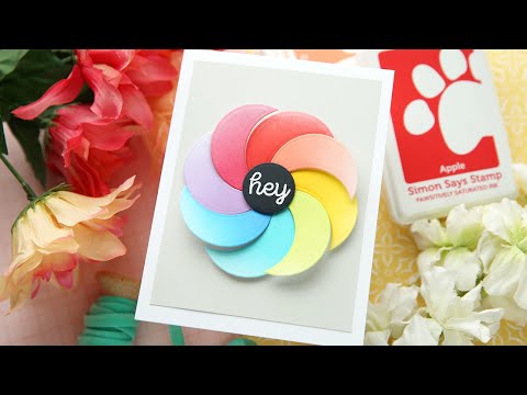 Simon Says Stamp Pawsitively Saturated Ink and Re-inker Set Apple ink92set