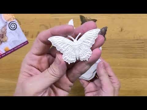 Cosmic Shimmer Delicate Detail Butterfly Duo Silicone Mould ce0148-cs