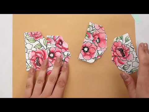 Simon Says Stamps and Dies Delicate Blossoms set1029db Happy Camper