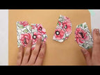 Simon Says Stamps and Dies Delicate Blossoms set1029db Happy Camper