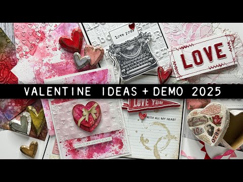Tim Holtz Distress Foundry Wax Brush Sanding Disk Blending Brushes Walnut Stain Crayon Bundle Valentine Ideas Video