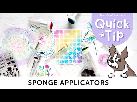 Rainbow Splash Large Sponge Applicators Bundle of 5 rs0155set
