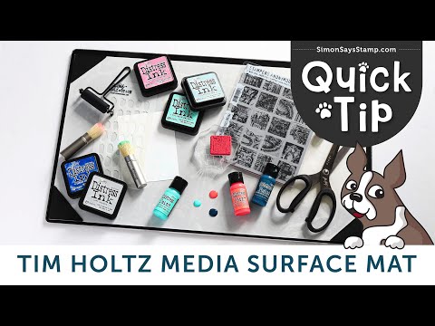 Tim Holtz Tonic Media Surface Mat 4497e Your New Crafty Go-To Video