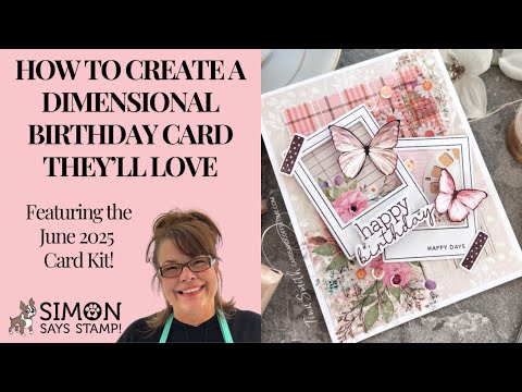 Simon Says Stamp Card Kit of the Month June 2025 Captured Joy ck0625