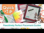 Simon Says Stamp Pawsitively Perfect Placement Guides Large Mat and Transparency st0130