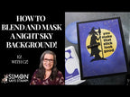 Simon Says Stamp Basic Shapes Circles Wafer Dies 8006sd Favorite Things TRY THIS: How to Blend AND Mask A Night Sky Background! Cathy Zielske