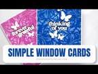 Pinkfresh Studio Heat-Resistant Acetate Sheets pf189es Simple Window Cards Video