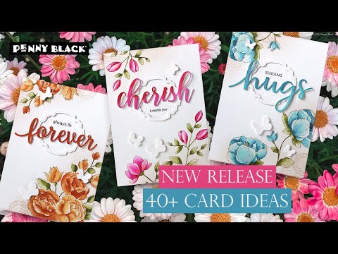 Penny Black Cherish Builder Clear Stamps 31-120 video