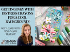 Ranger Tim Holtz Distress Crayon Peeled Paint TDB49623 Butterfly Tag Project Video