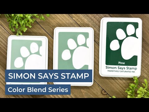 Simon Says Stamp Pawsitively Saturated Ink and Re-inker Set Pine