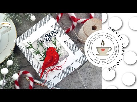Simon Says Clear Stamps Elegantly Modern Christmas sss302744c