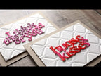 Simon Says Stamp I Think The World Of You Wafer Dies 1022sd Sweetheart
