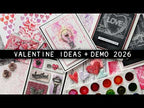 Tim Holtz Tool Set Ranger tac58779 Valentine Ideas Video