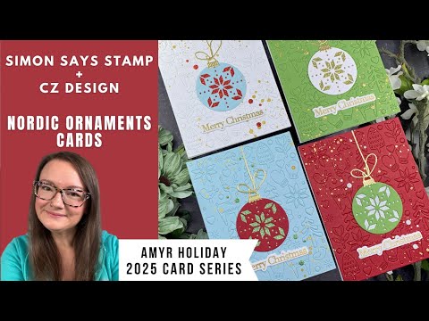 Simon Says Stamp Nordic Ornament Wafer Die s1043 Sugar and Spice