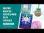 PinkFresh Studio Floral Bauble Stencil Set jm video