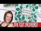 CZ Design Stamps and Dies Inside Greetings Holiday set1070ig Sugar and Spice