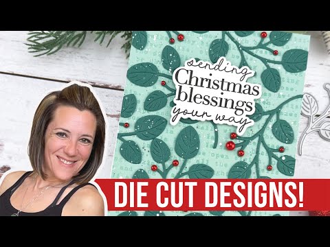 CZ Design Stamps and Dies Inside Greetings Holiday set1070ig Sugar and Spice