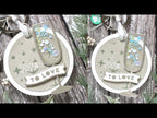 Tim Holtz Distress Embossing Glaze Speckled Egg Ranger tde73819 New Years Tag Video