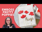 Simon Says Stamp Embossing Folder and Cutting Dies Poppy Bundle sfd399 Be Bold