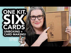PREORDER Simon Says Stamps and Dies A Little Artsy set1212la Let's Unbox the April 2026 Card Kit from @SimonSaysStamp and Make SIX Cards Cathy Zielske