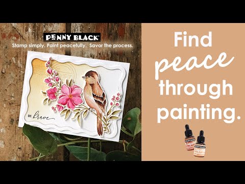 Penny Black Vanilla Liquid Watercolor 75-007 video