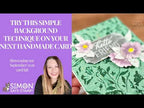 Simon Says Stamps and Dies Simply Shabby set1314ss Nichol Spohr Try This Simple Background Technique on Your Next Handmade Card