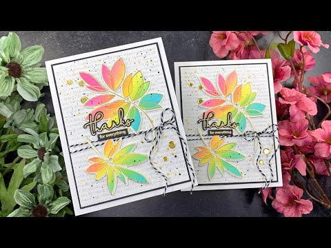 Simon Says Clear Stamps Friendship Leafy Cluster 3020ssc Sweetheart