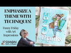 Art Impressions Stay Hydrated Clear Stamps and Dies 5928 video tutorial