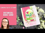 Simon Says Stamp Scalloped Arches Frames Wafer Dies 1540sd In My Heart Botanical Buds Card | Simon Says Stamp Amy Rysavy