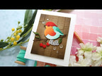 Simon Says Stamp Layered Berry Bird Wafer Dies s850 Season Of Wonder