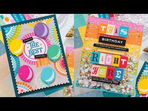 Simon Says Stamp Card Kit of the Month September 2025 Birthday Blitz ck0925