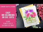 Simon Says Stamp Mini Fab Floral Plate Wafer Die s934 Sunny Vibes
