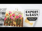 Simon Says Stamp Teardrop Pinpoint Frames Wafer Dies s1135 In My Heart Beautiful Handmade Mother's Day Cards for All Skill Levels CZ Design