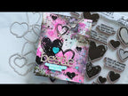 Tim Holtz Love Notes Stamps with Simon Says Stamp Dies Bundle setln24
