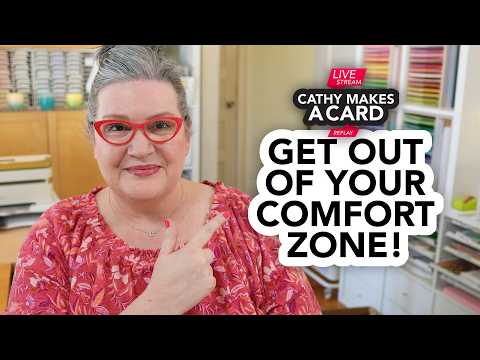 PREORDER Simon Says Stamps and Dies A Little Artsy set1212la Cathy Makes a Card and gets out of her comfort zone! You can, too! CZ Design