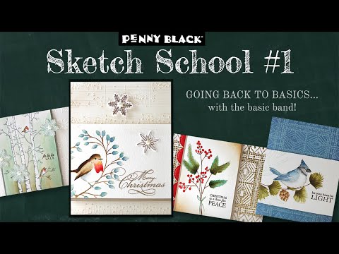 Penny Black Shimmering Peace Stick and Shine Sheets 15-018 video