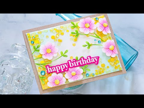 CZ Design Clear Stamps Birthday Basics cz386c Splendor