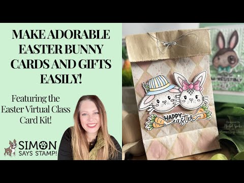 Tim Holtz Distress Oxide Ink Pad Saltwater Taffy Ranger tdo79545 Easter Bunny Cards Video