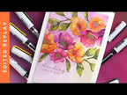 Simon Says Stamps and Dies Graceful Flowers set819gf